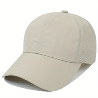 1X Summer Quick-Dry Men'S Ponytail Baseball Cap, Hat, Women'S Sports Cap, Camping Hat