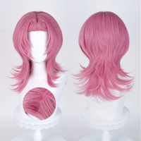 Wig Cosplay Hairpiece Kids Costume Party Wig Set