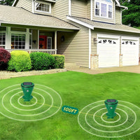 🔥Hot Sale 50% OFF☘️Vodlans™ Solar Powered Waterproof Screw Mole Repellent