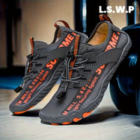 Men's Wading Shoes, Anti-Slip, Breathable Knit Mesh Indoor Yoga Shoes, Wide Toe Box