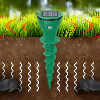 🔥Hot Sale 50% OFF☘️Vodlans™ Solar Powered Waterproof Screw Mole Repellent