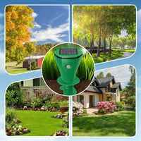 🔥Hot Sale 50% OFF☘️Vodlans™ Solar Powered Waterproof Screw Mole Repellent