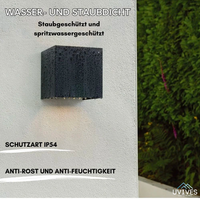 LuminaCube - Die kabellose und luxuriöse Wandlampe!