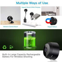 1080p Magnetisk WiFi Mini-Kamera RV Trailer Bakgård Kamera Skanto