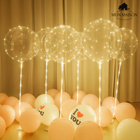 5+5 GRATIS | PartyGlow – Erleuchte jede Party mit warmem, wiederverwendbarem LED-Luftballon-Strahlerlicht