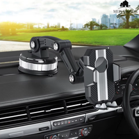 Handyhalterung Auto GripTech | Starke Saugnapf-Haftung | 360° Rotation | Einhandbedienung