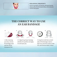 Using Physical Compression, Lifting Relaxed Skin Upward for Temporary Facial Contouring, Making Facial Lines Appear Firmer. Some Upgraded Versions Feature Double-Layer Compression, Specifically Tightening The Chin Area