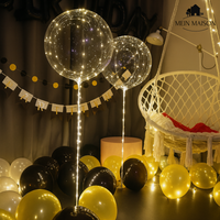5+5 GRATIS | PartyGlow – Erleuchte jede Party mit warmem, wiederverwendbarem LED-Luftballon-Strahlerlicht