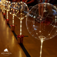5+5 GRATIS | PartyGlow – Erleuchte jede Party mit warmem, wiederverwendbarem LED-Luftballon-Strahlerlicht