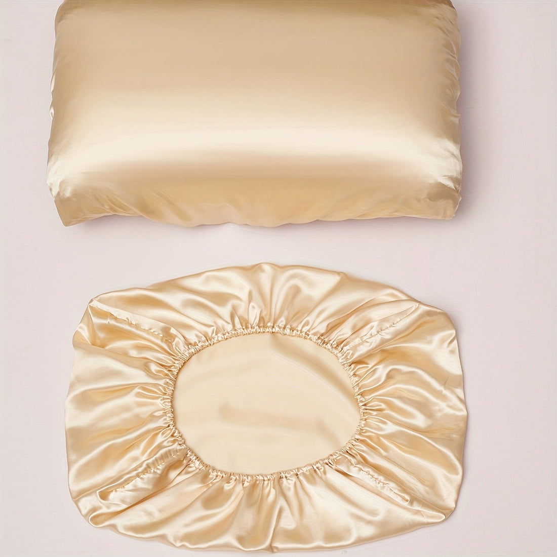 1pc Luxury Satin Pillowcase- Elegant Red, Pink, Green, Purple, Yellow, Teal, Golden, Brown, Orange, Navy, Burgundy