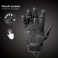 Men'S Hard Shell Protective Gloves, Touch Screen Tactical Gloves, Suitable for Outdoor Sports, Climbing, Hiking, Men And Women, Summer Winter