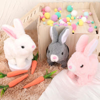 Bunny Toy Plush Rabbit Toy Interactive Moving Animal Toy