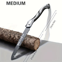 AIRAJ Industrial-Grade Folding Saw, a Manual Cutting Tool with a Non-Slip Durable Handle, Suitable for Outdoor Use, Available in Three Specifications, No Batteries Required