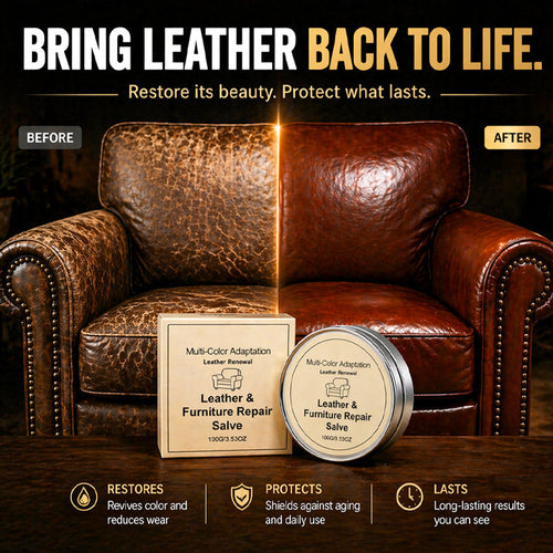 Vodlans™ Leather Repair & Restore Balm – Make Old Leather Look New Again