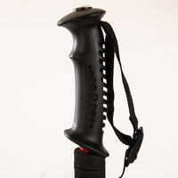External Lock Trekking Pole Anti-Slip Lightweight Walking Stick Aluminum Alloy Telescopic Walking Stick Three Sections Adjustable Height Mountain Climbing Hiking Portable Unisex