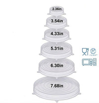 Vodlans™ Reusable Silicone Lids — 6 PCS Stretch Bowl & Pot Covers