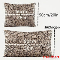 1pc Luxurious 100% Mulberry Silk Pillowcase with Zipper Closure - Soft Leopard Print, Polka Dot & Floral Designs, Skin-Friendly & Durable, Multiple Colors Available