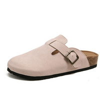 Clogs Slip On Shoes Closed Toe Cork Footbed Casual Mules
