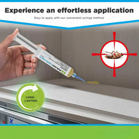 Gel Control Cucarachas Interior Jeringa Elimina Plagas Eficiente