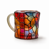 Coffee Mug Glass Book Mug Literary Style Drinkware Cup