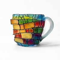 Coffee Mug Glass Book Mug Literary Style Drinkware Cup