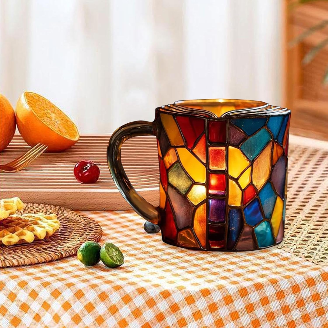 Coffee Mug Glass Book Mug Literary Style Drinkware Cup