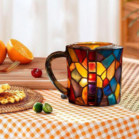 Coffee Mug Glass Book Mug Literary Style Drinkware Cup