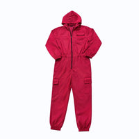 Kids Costume Guard Hooded Jumpsuit Mask Party Outfit Set
