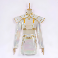 Costume Idol Outfit Holographic Stage Performance Set