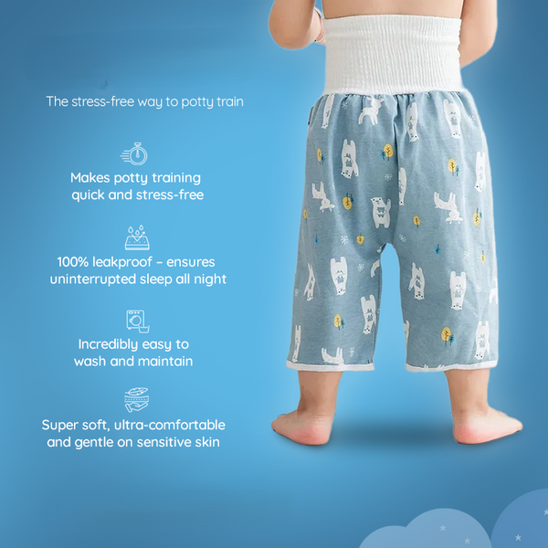 Baby Training Trousers Leakproof Cotton Pants