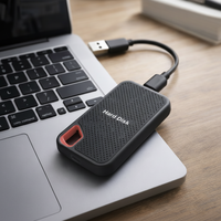 Disco Duro Externo SSD Portátil USB C Alta Velocidad Compacto