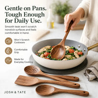 Forest Hearth™ Teak Wooden Utensil Set