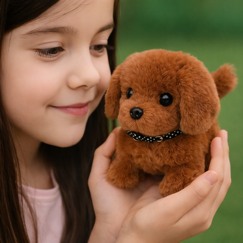 Dog Toy Interactive Puppy Plush Walking Barking Pet