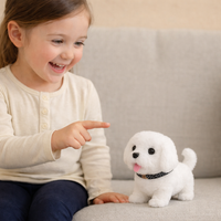Dog Toy Interactive Puppy Plush Walking Barking Pet