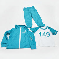 Kids Costume Tracksuit 3 Piece Dress Up Outfit Set