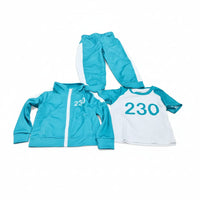 Kids Costume Tracksuit 3 Piece Dress Up Outfit Set