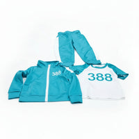 Kids Costume Tracksuit 3 Piece Dress Up Outfit Set