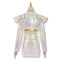 Costume Idol Outfit Holographic Stage Performance Set