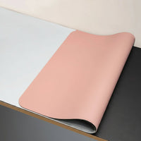 PU-Leren Bureauonderlegger met Antislip Onderkant voor Kantoor en Gaming