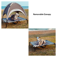 Breathable Cooling Elevated Dog Bed With Cooling Mat