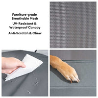Breathable Cooling Elevated Dog Bed With Cooling Mat