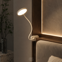 OCS - Flexibele Draadloze Klemlamp - Oplaadbaar & 360° Flexibel