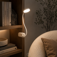 OCS - Flexibele Draadloze Klemlamp - Oplaadbaar & 360° Flexibel