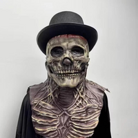 Halloween Mask Skull Costume Horror Party Latex Face Cover