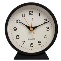 1pc simple metal small alarm clock creative bedside clock desktop mute student clock