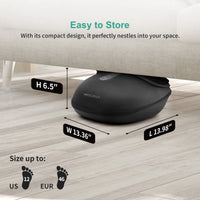 Medcursor Shiatsu Foot Massager Machine with Heat Deep Kneading Therapy Muscle Relaxation Pain Relief Electric Foot Massage