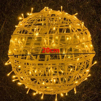 Atmospheric LED Light Ball for Indoors & Outdoors – A Stunning Glow | Indoor Use | Outdoor Ambiance | Versatile Lighting Solution