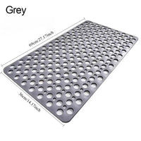 Bath Mat With Drain Holes Non Slip Bath Mat Easy Clean Bathtub Mat With Drain Holes And Suction Cups Bathroom Accessories