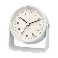 1pc Creative Metal Small Alarm Clock, Student Specific Silent Desktop Clock,Minimalist Quartz Clock，For Room Desk Office Decor