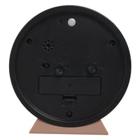 1pc simple metal small alarm clock creative bedside clock desktop mute student clock